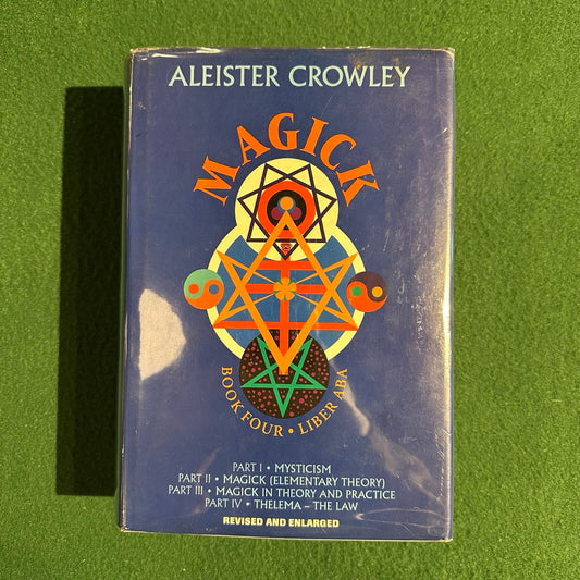 Vintage Non-Fiction Hardback: Aleister Crowley - Magick: Book Four - Liber Aba FIRST EDITION