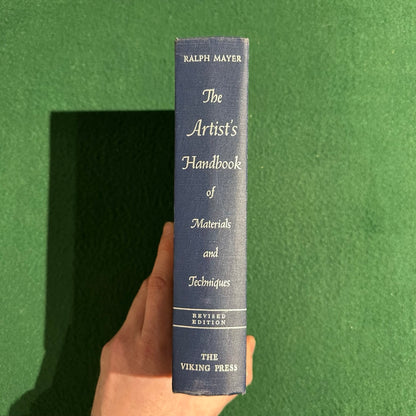 Vintage Non-Fiction Hardback: Ralph Mayer - The Artist's Handbook of Materials and Techniques