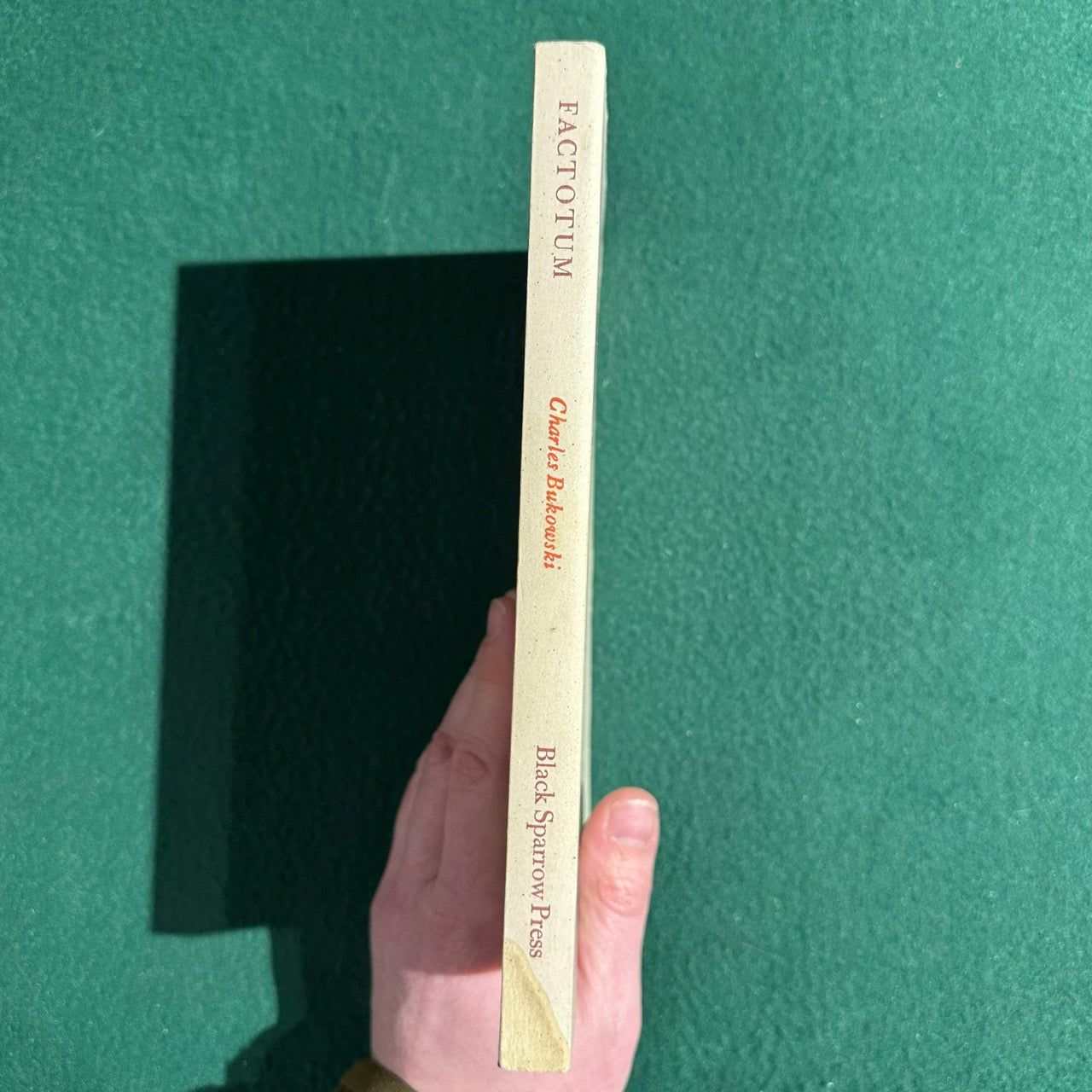 Vintage Fiction Paperback: Charles Bukowski - Factotum