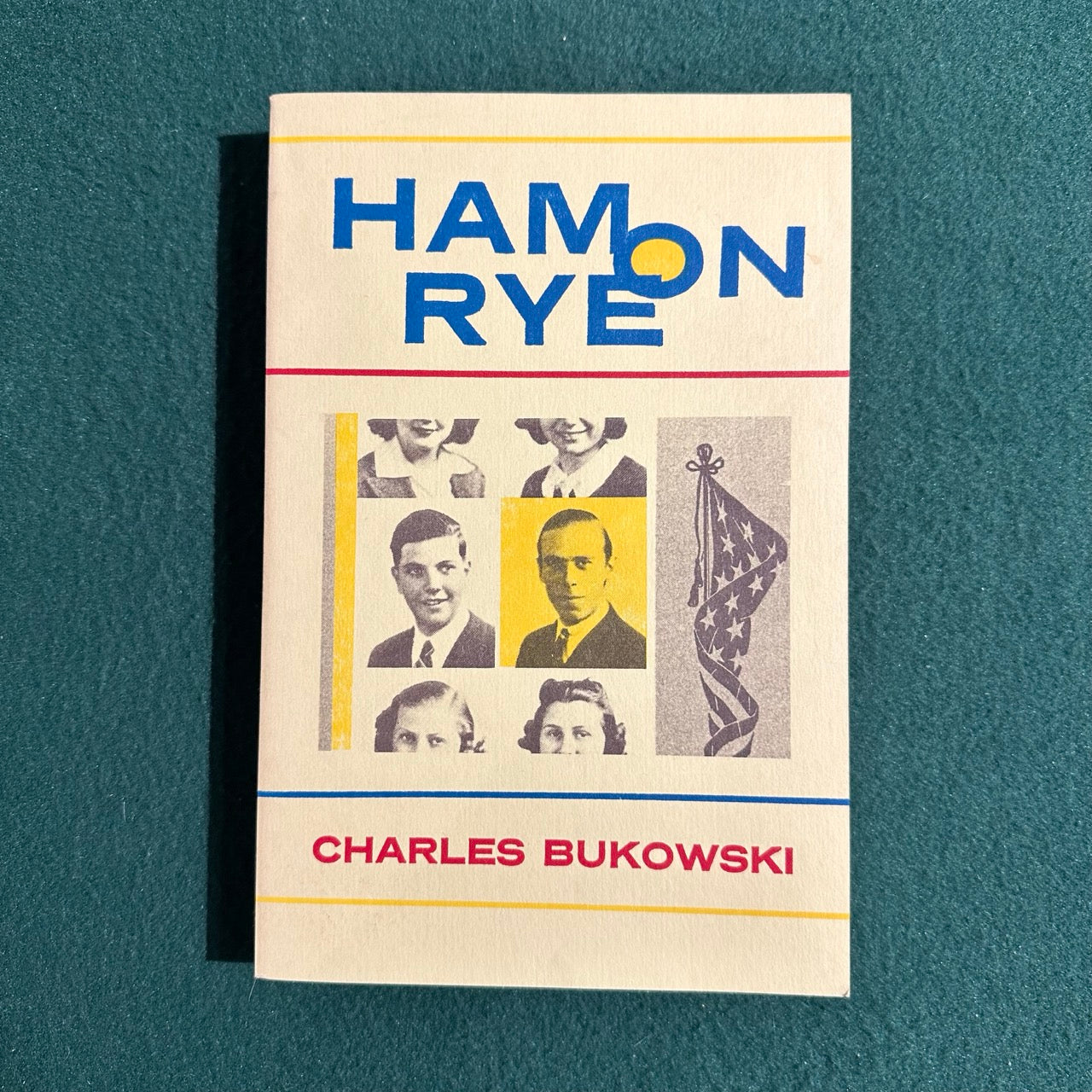 Vintage Fiction Paperback: Charles Bukowski - Ham on Rye