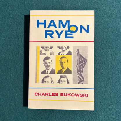 Vintage Fiction Paperback: Charles Bukowski - Ham on Rye
