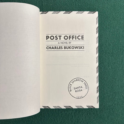 Vintage Fiction Paperback: Charles Bukowski - Post Office