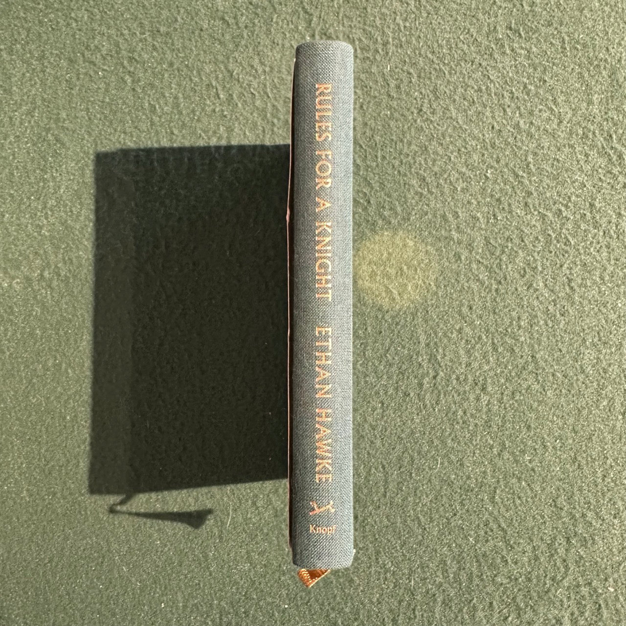 Fiction Hardback: Ethan Hawke - Rules For A Knight SIGNED FIRST EDITION