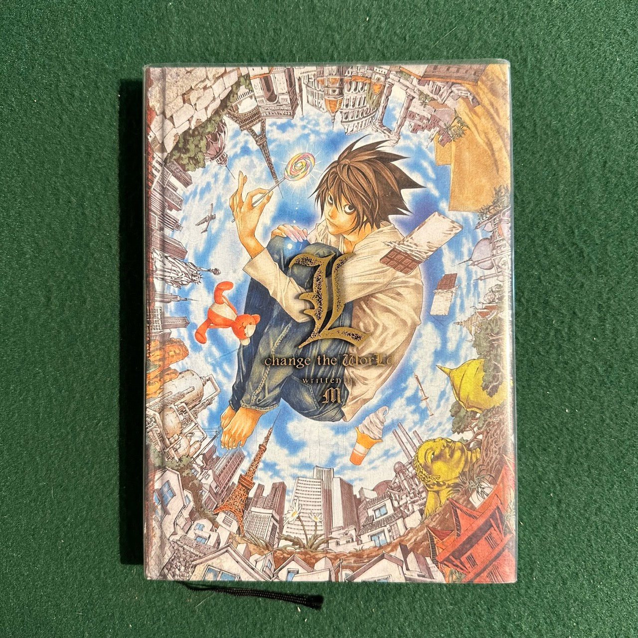 Fiction Hardback: Deathnote: L - Save the World by M FIRST PRINTING