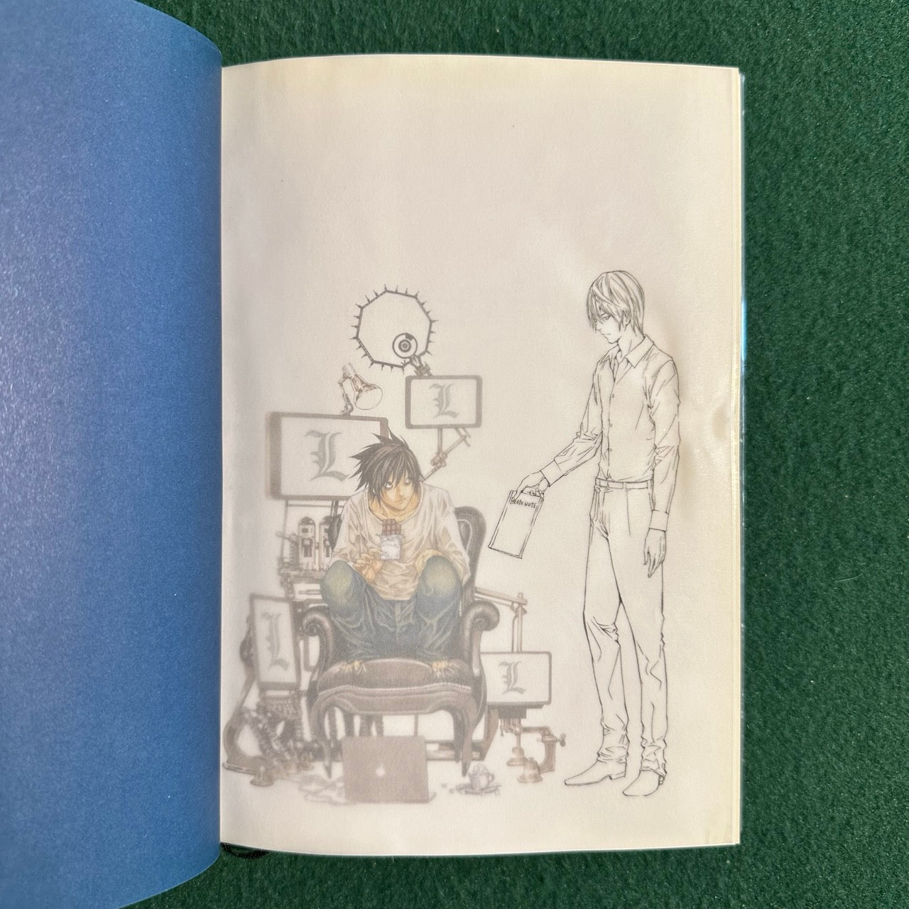 Fiction Hardback: Deathnote: L - Save the World by M FIRST PRINTING