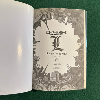 Fiction Hardback: Deathnote: L - Save the World by M FIRST PRINTING