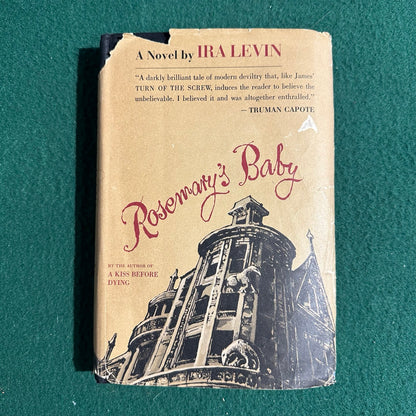 Vintage Fiction Hardback: Ira Levin - Rosemary's Baby BCE