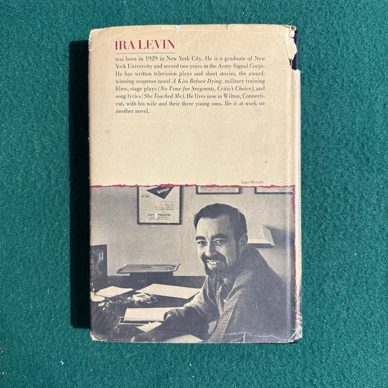 Vintage Fiction Hardback: Ira Levin - Rosemary's Baby BCE