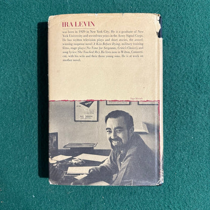 Vintage Fiction Hardback: Ira Levin - Rosemary's Baby BCE
