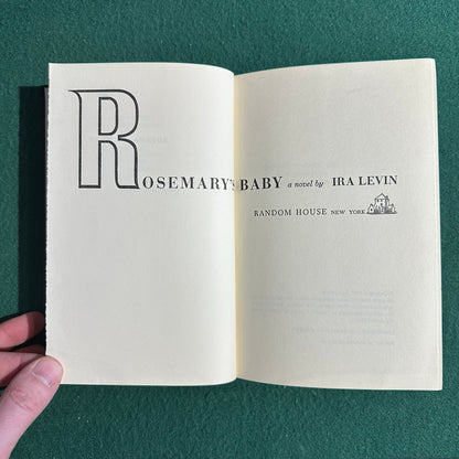 Vintage Fiction Hardback: Ira Levin - Rosemary's Baby BCE