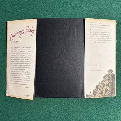 Vintage Fiction Hardback: Ira Levin - Rosemary's Baby BCE