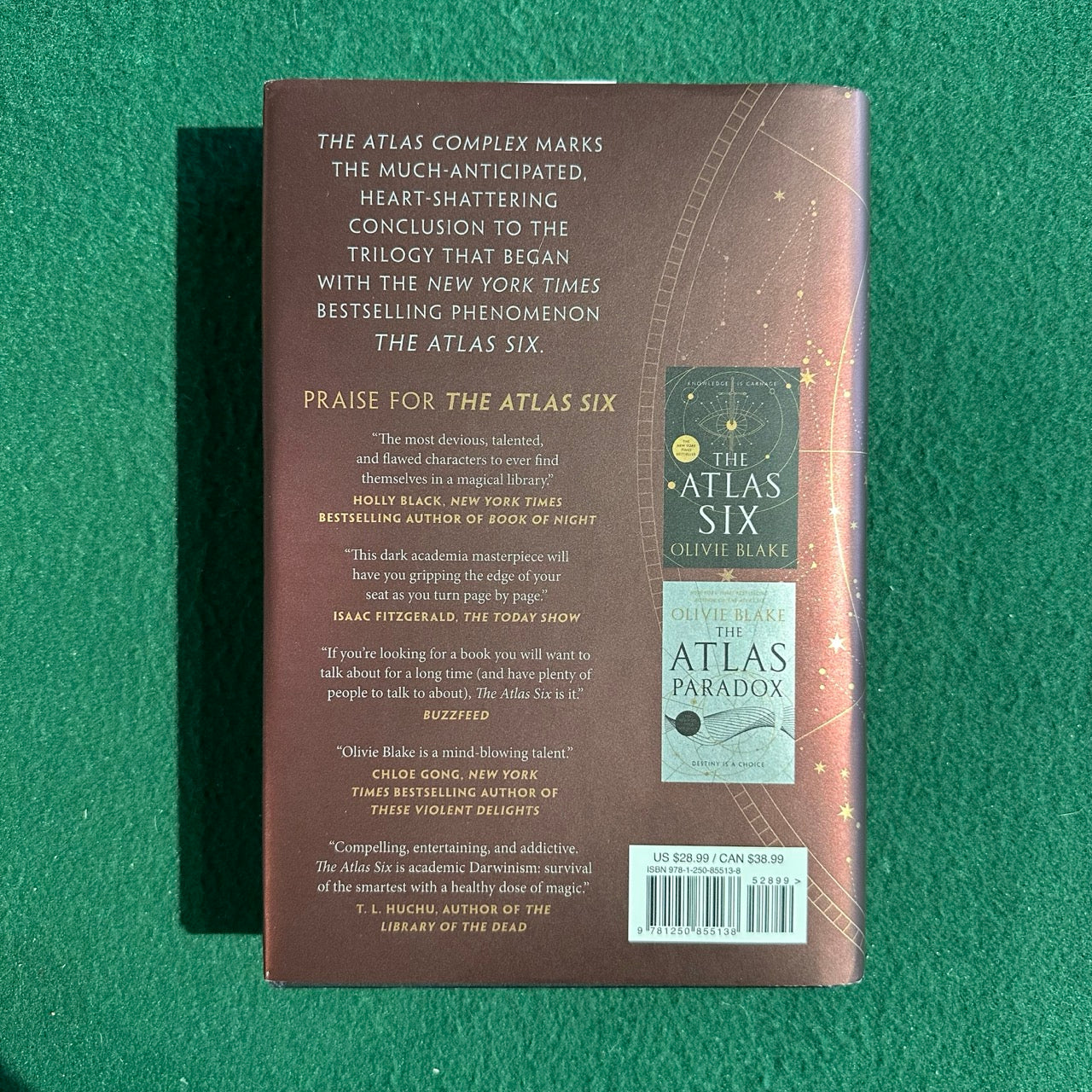 Fantasy Paperback: Olivie Blake - The Atlas Complex SIGNED FIRST EDITION