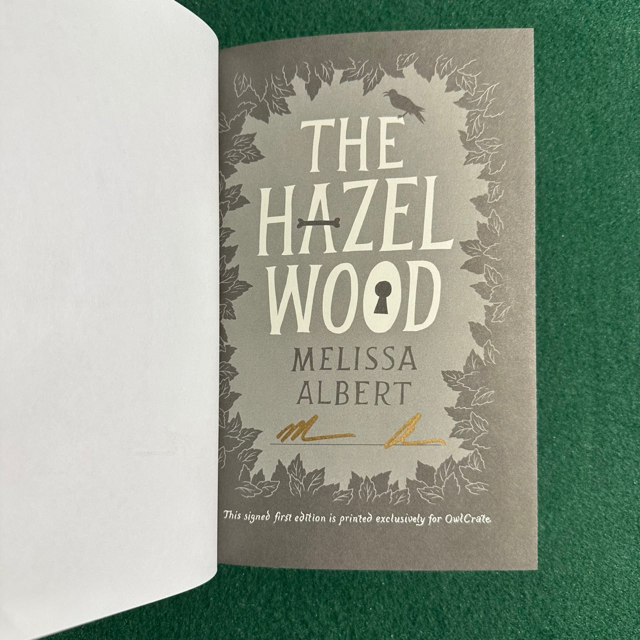 Fantasy Hardback: Melissa Albert - The Hazel Wood SIGNED FIRST EDITION