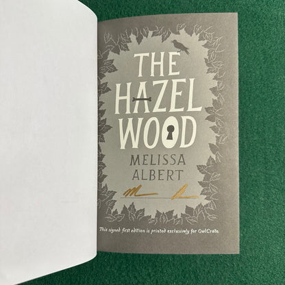 Fantasy Hardback: Melissa Albert - The Hazel Wood SIGNED FIRST EDITION