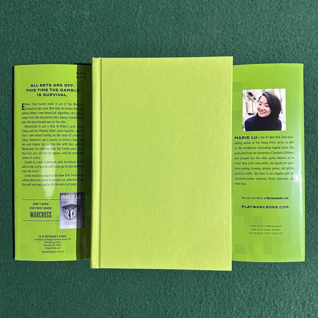 Sci-Fi Hardback: Marie Lu - Wildcard SIGNED FIRST EDITION