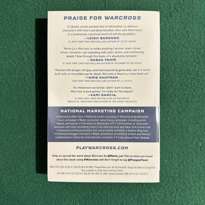 Sci-Fi Paperback: Marie Lu - Warcross SIGNED GALLEY