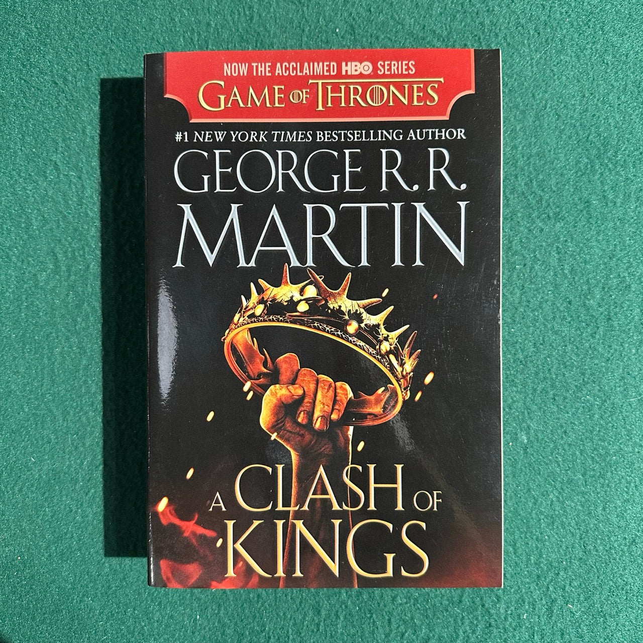 Vintage Fantasy Paperback: George R R Martin - A Clash of Kings FIRST PRINTING
