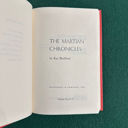 Vintage Sci_Fi Hardback: Ray Bradbury - The Martian Chronicles BCE