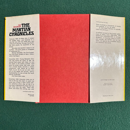 Vintage Sci_Fi Hardback: Ray Bradbury - The Martian Chronicles BCE