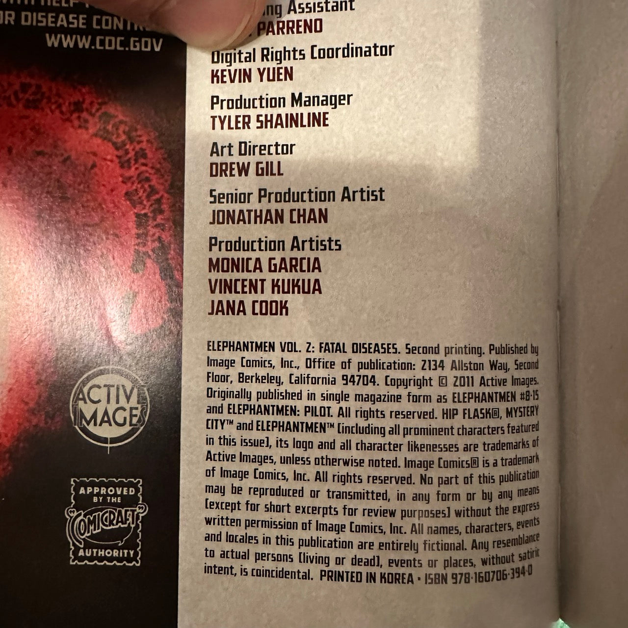 Graphic Novel Paperbacks: Richard Starkings - Elephantmen: Armed Forces Vols 00-05