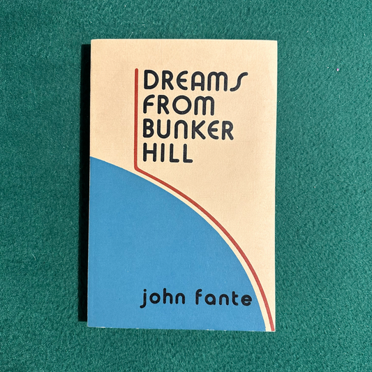 Vintage Fiction Paperback: John Fante - Dreams From Bunker Hill FIRST PRINTING