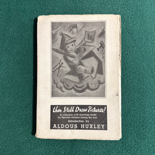 Vintage Non-Fiction Paperback: Aldous Huxley - They Still Draw Pictures! FIRST EDITION