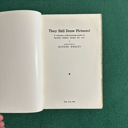 Vintage Non-Fiction Paperback: Aldous Huxley - They Still Draw Pictures! FIRST EDITION