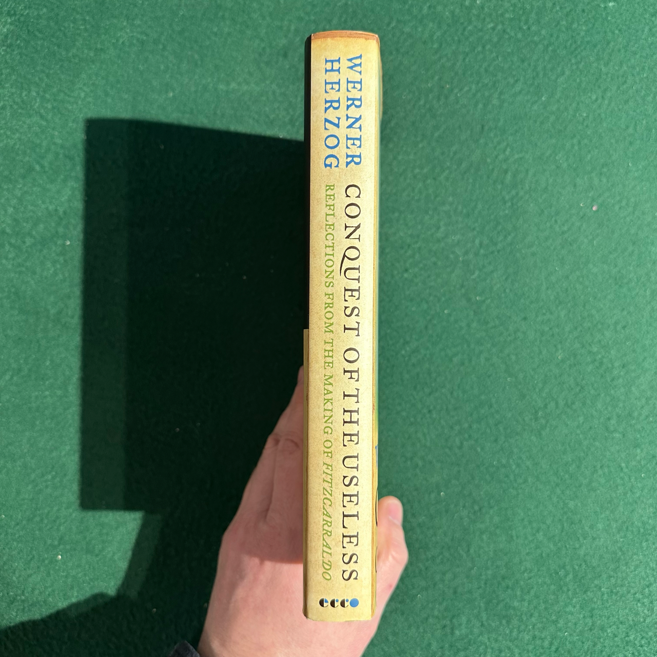 Non-Fiction Hardback: Werner Herzog - Conquest of the Useless FIRST EDITION