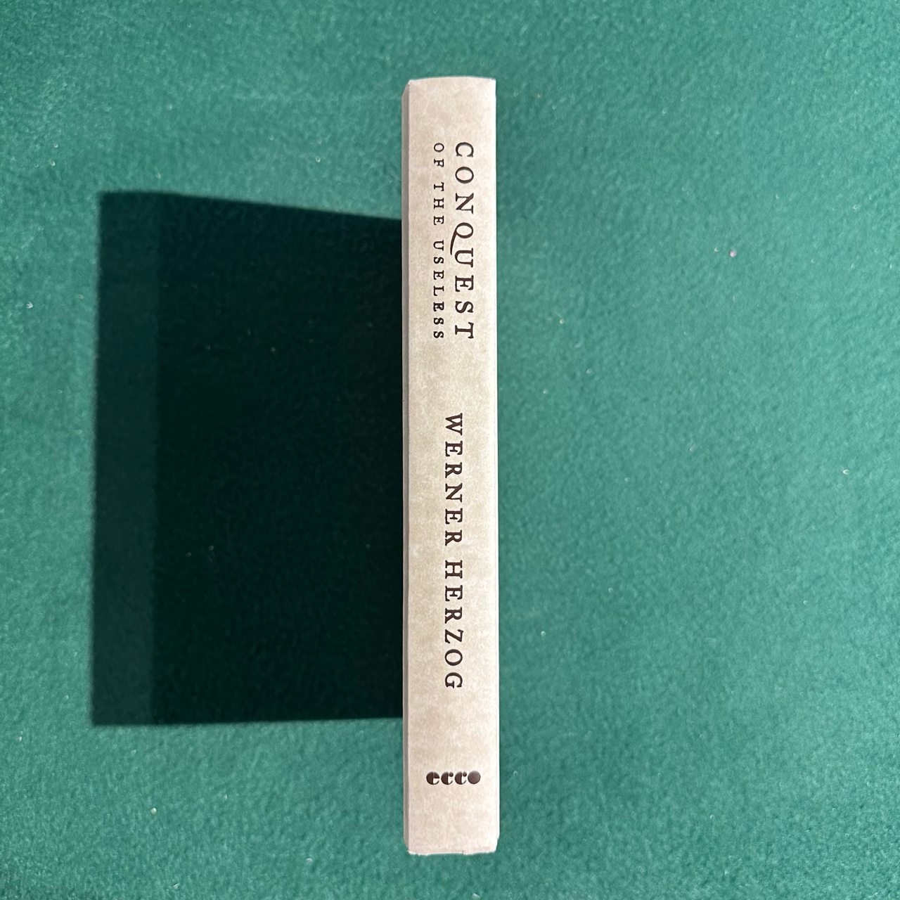 Non-Fiction Hardback: Werner Herzog - Conquest of the Useless FIRST EDITION