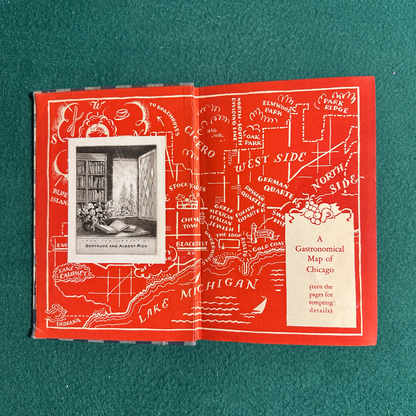 Vintage Non-Fiction Hardback: John Drury - Dining in Chicago
