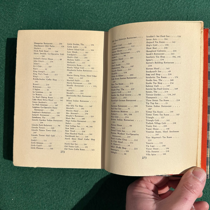 Vintage Non-Fiction Hardback: John Drury - Dining in Chicago