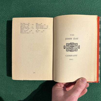 Vintage Non-Fiction Hardback: John Drury - Dining in Chicago