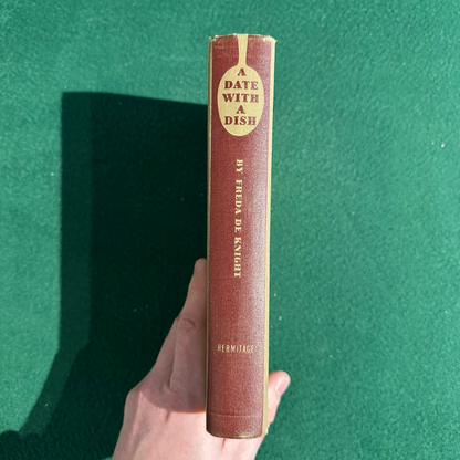 Vintage Non-Fiction Hardback: Freda De Knight - A Date With a Dish: A Cook Book of American Negro Recipes FIRST EDITION