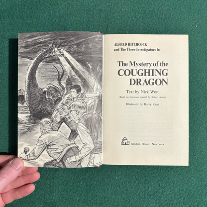 Vintage Fiction Hardback: Nick West - The Three Investigators in The Mystery of the Coughing Dragon