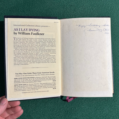 Vintage Fiction Hardback: William Faulkner - As I lay Dying