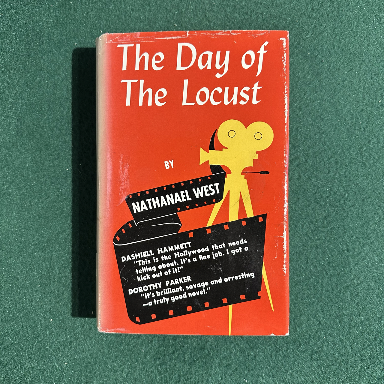 Vintage Fiction Hardback: Nathanael West - The Day of the Locust BCE
