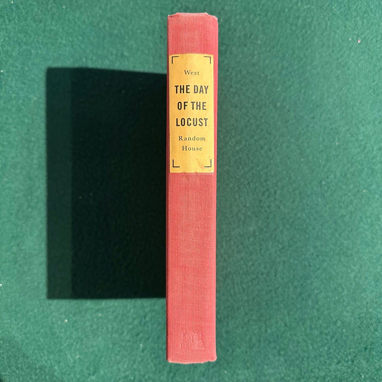 Vintage Fiction Hardback: Nathanael West - The Day of the Locust BCE