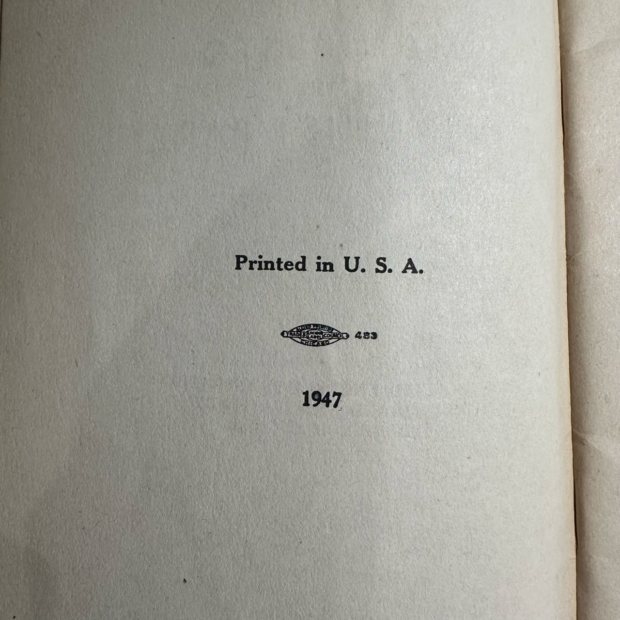 Vintage Non-Fiction Paperback: Karl Marx and Frederick Engels - The COmmunist Manifesto 1947