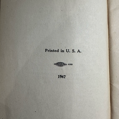 Vintage Non-Fiction Paperback: Karl Marx and Frederick Engels - The COmmunist Manifesto 1947