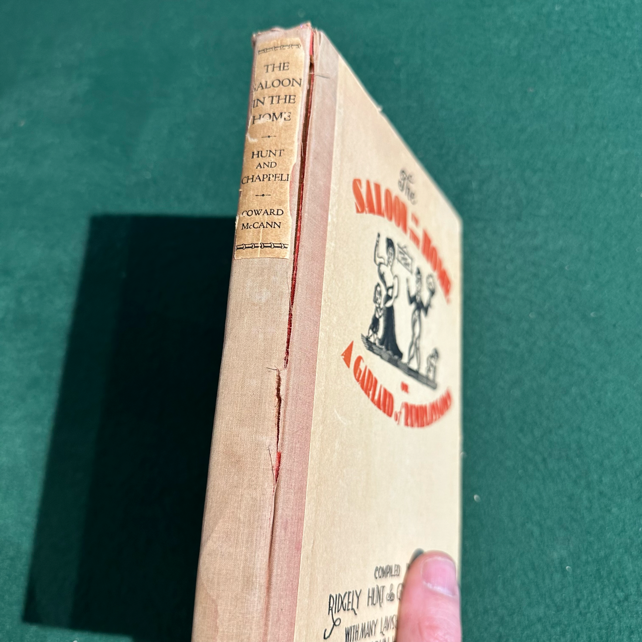 Vintage Fiction Hardback: Ridgely Hunt & George S Chappell - The Saloon in the Home or A Garland of Rumblossoms