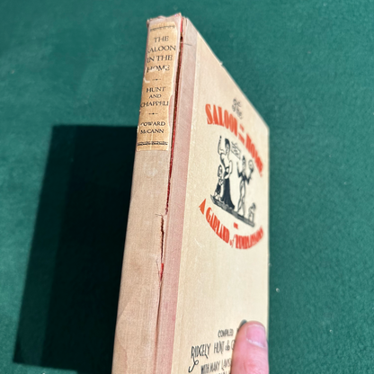 Vintage Fiction Hardback: Ridgely Hunt & George S Chappell - The Saloon in the Home or A Garland of Rumblossoms
