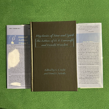 Vintage Non-Fiction Hardback: Mysteries of Time and Spirit - The Letters of HP Lovecraft and Donald Wandrei, Edited by ST Joshi and David E Scultz FIRST EDITION