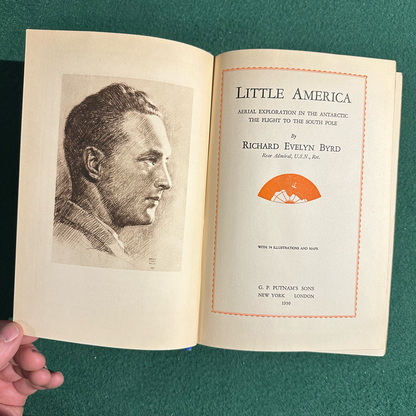 Vintage Non-Fiction Hardback: Richard B Byrd - Little America SIGNED FIRST EDITION