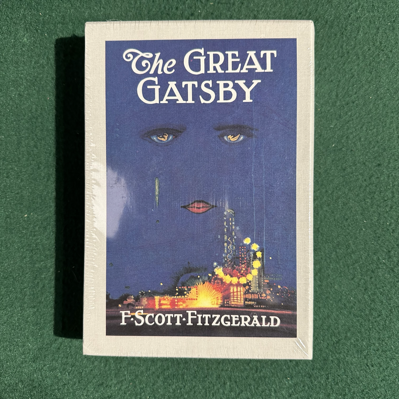 Vintage Fiction Hardback: F Scott Fitzgerald - The Great Gatsby FACSIMILE FIRST EDITION