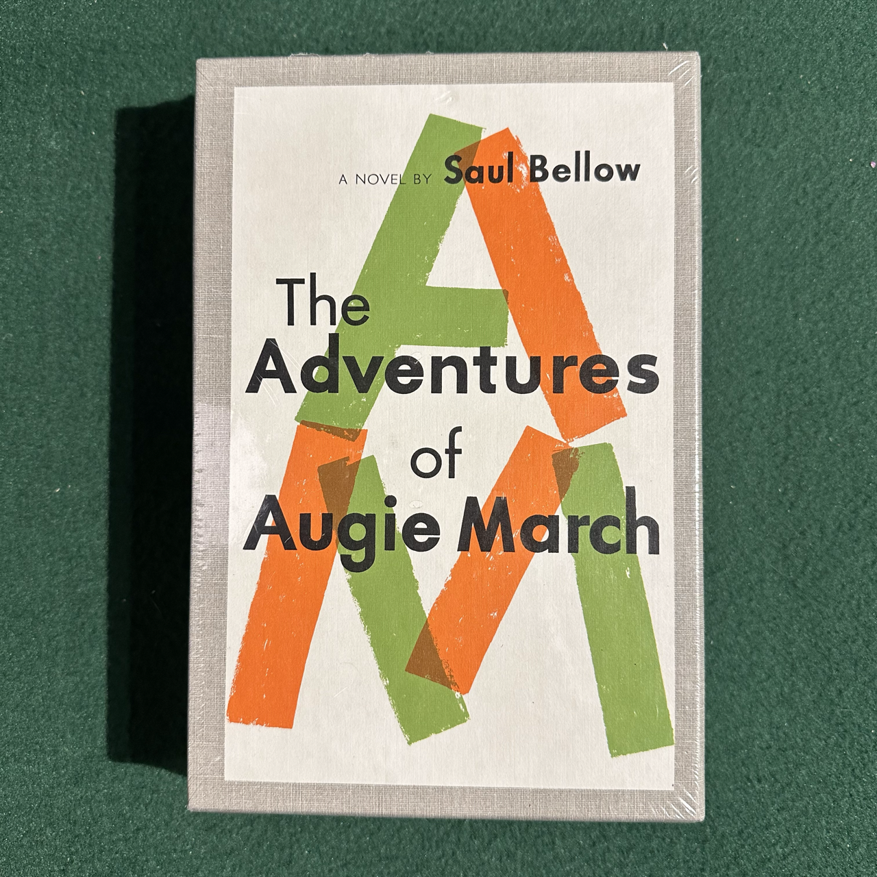 Vintage Fiction Hardback: Saul Bellow - The Adventures of Augie March FACSIMILE FIRST EDITION