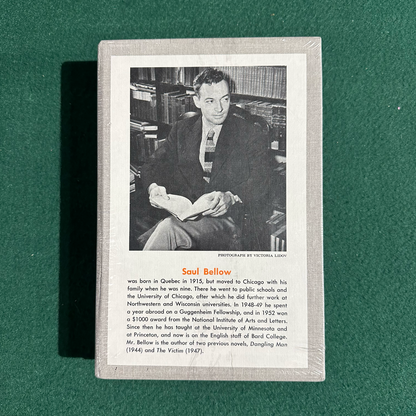 Vintage Fiction Hardback: Saul Bellow - The Adventures of Augie March FACSIMILE FIRST EDITION