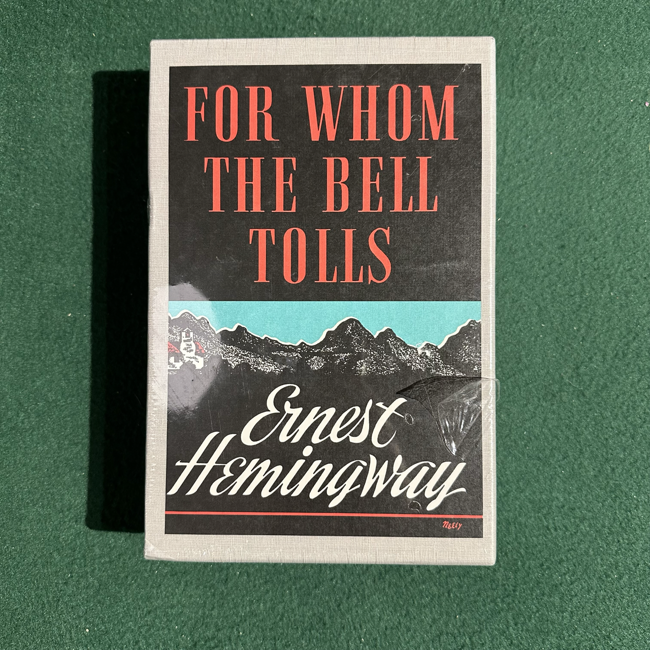 Vintage Fiction Hardback: Ernest Hemingway - For Whom The Bell Tolls FACSIMILE FIRST EDITION