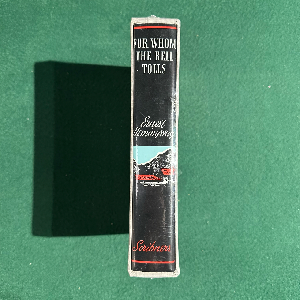 Vintage Fiction Hardback: Ernest Hemingway - For Whom The Bell Tolls FACSIMILE FIRST EDITION