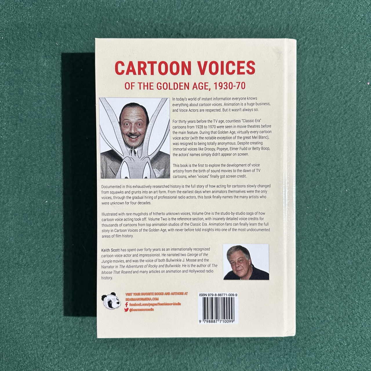 Non-Fiction Hardback: Keith Scott - Cartoon Voices of the Golden Age, 1930-70, Vol 1
