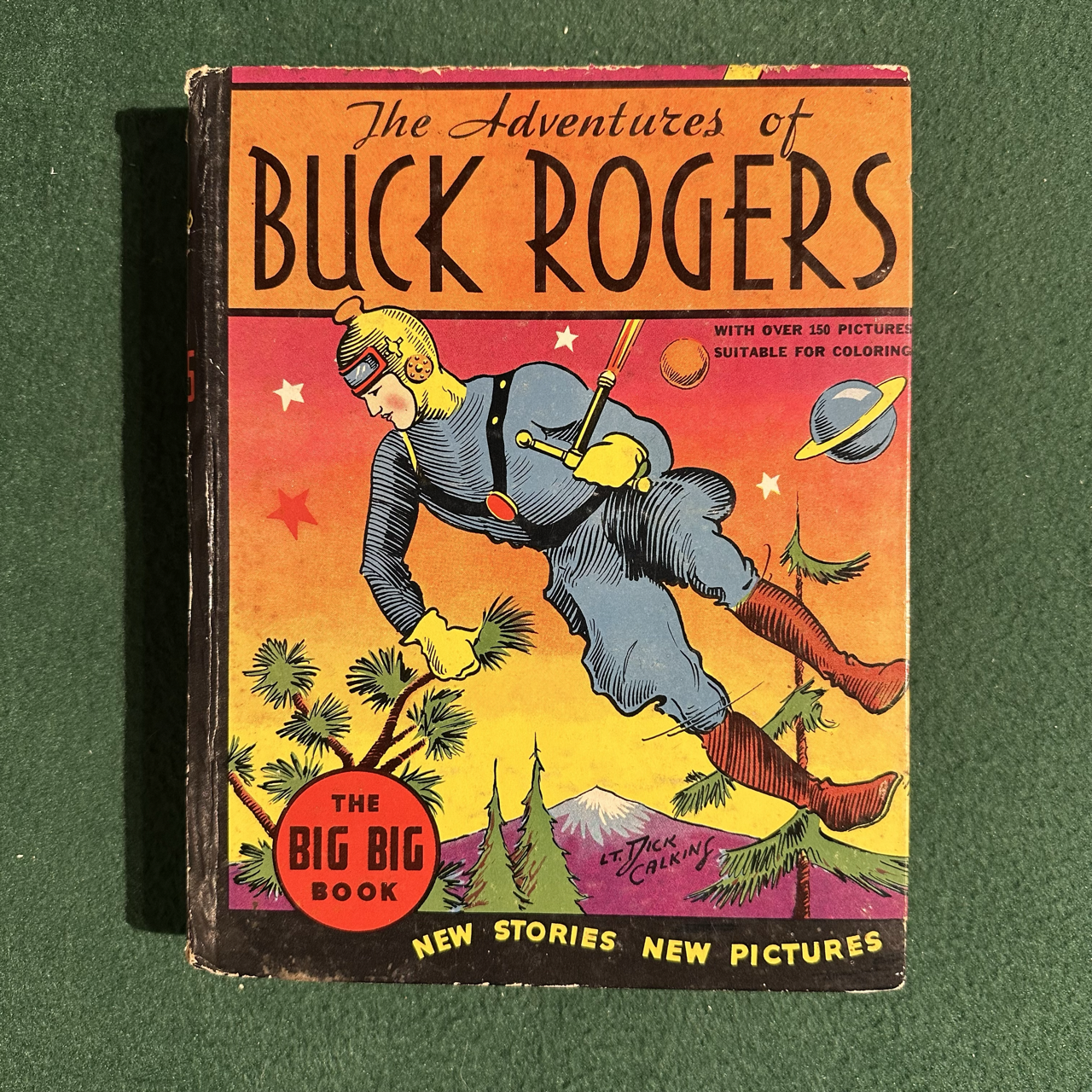 Vintage Sci-Fi Hardback: Dick Calkins and Phil Nowlan - The Adventures of Buck Rogers